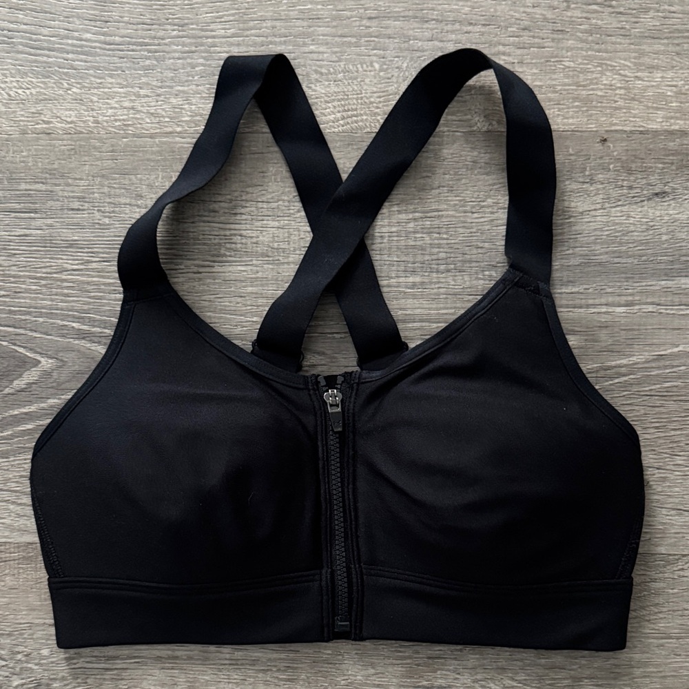 Under Armour Black Crossback Sports Bra